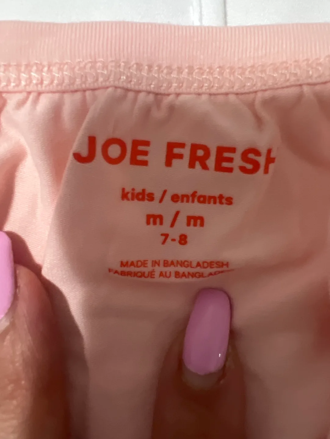 Joe Fresh Pink and Red Dress image indicator(2)