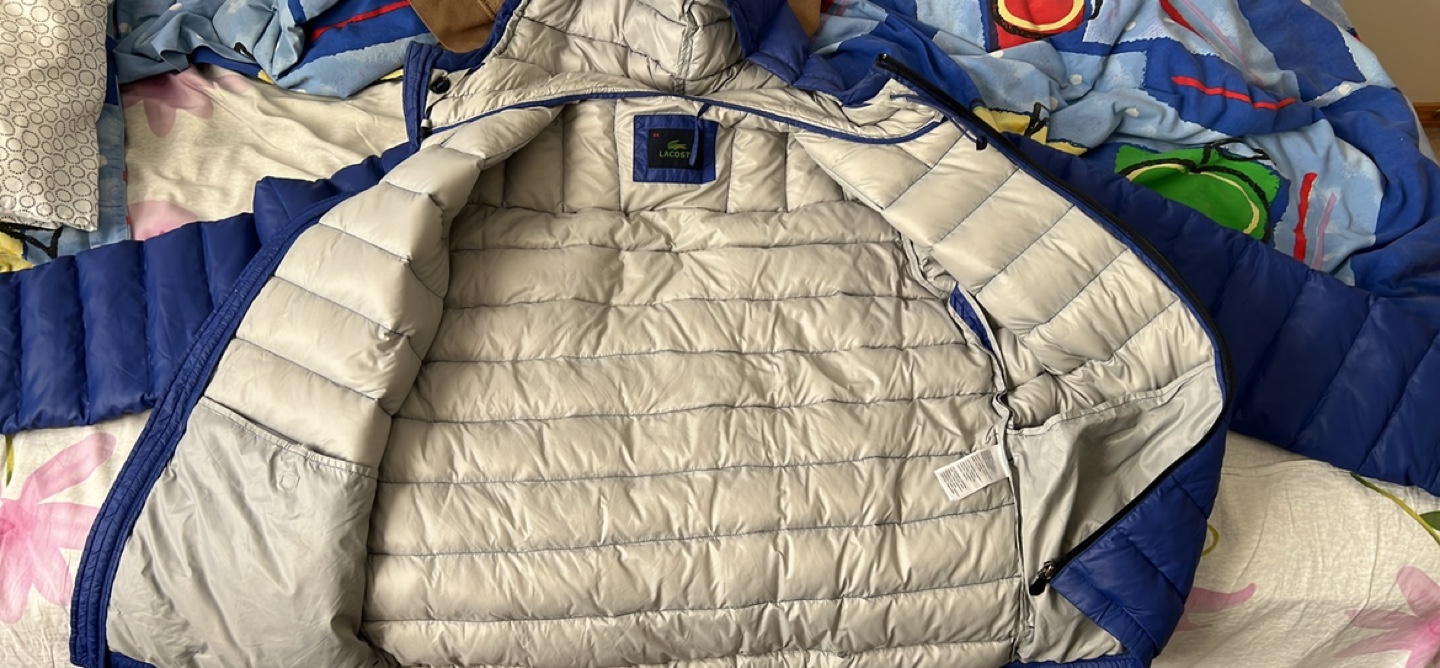 Lacoste Men's Blue Puffer Jacket - photo 2