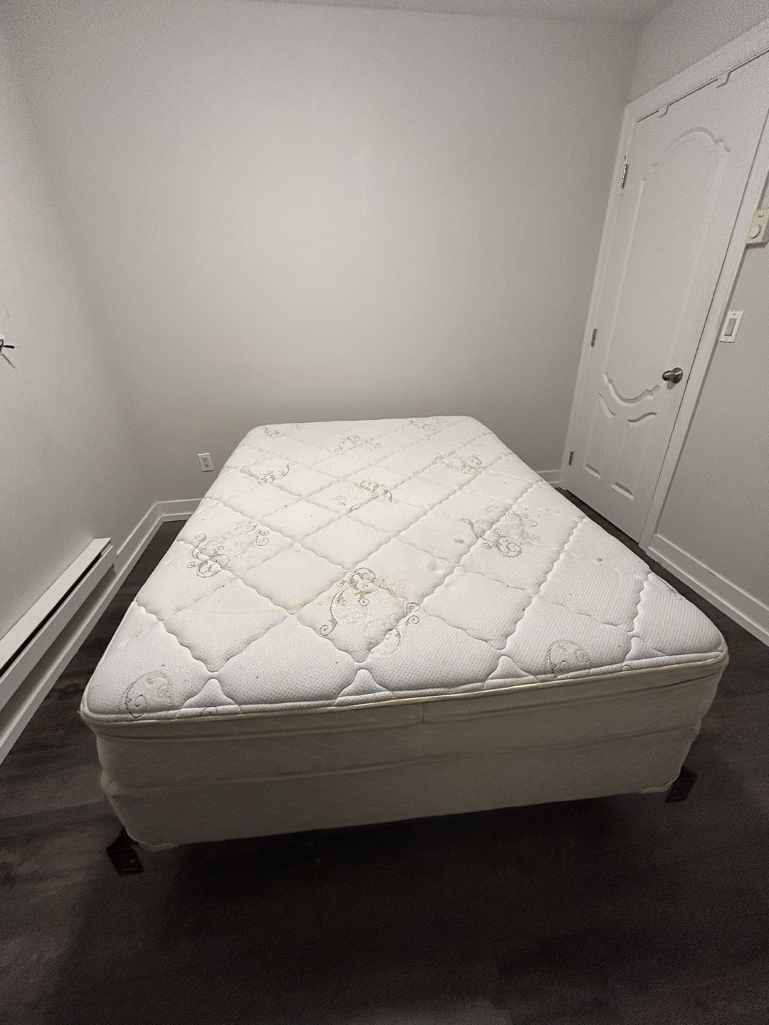 Double Bed Frame with Mattress
