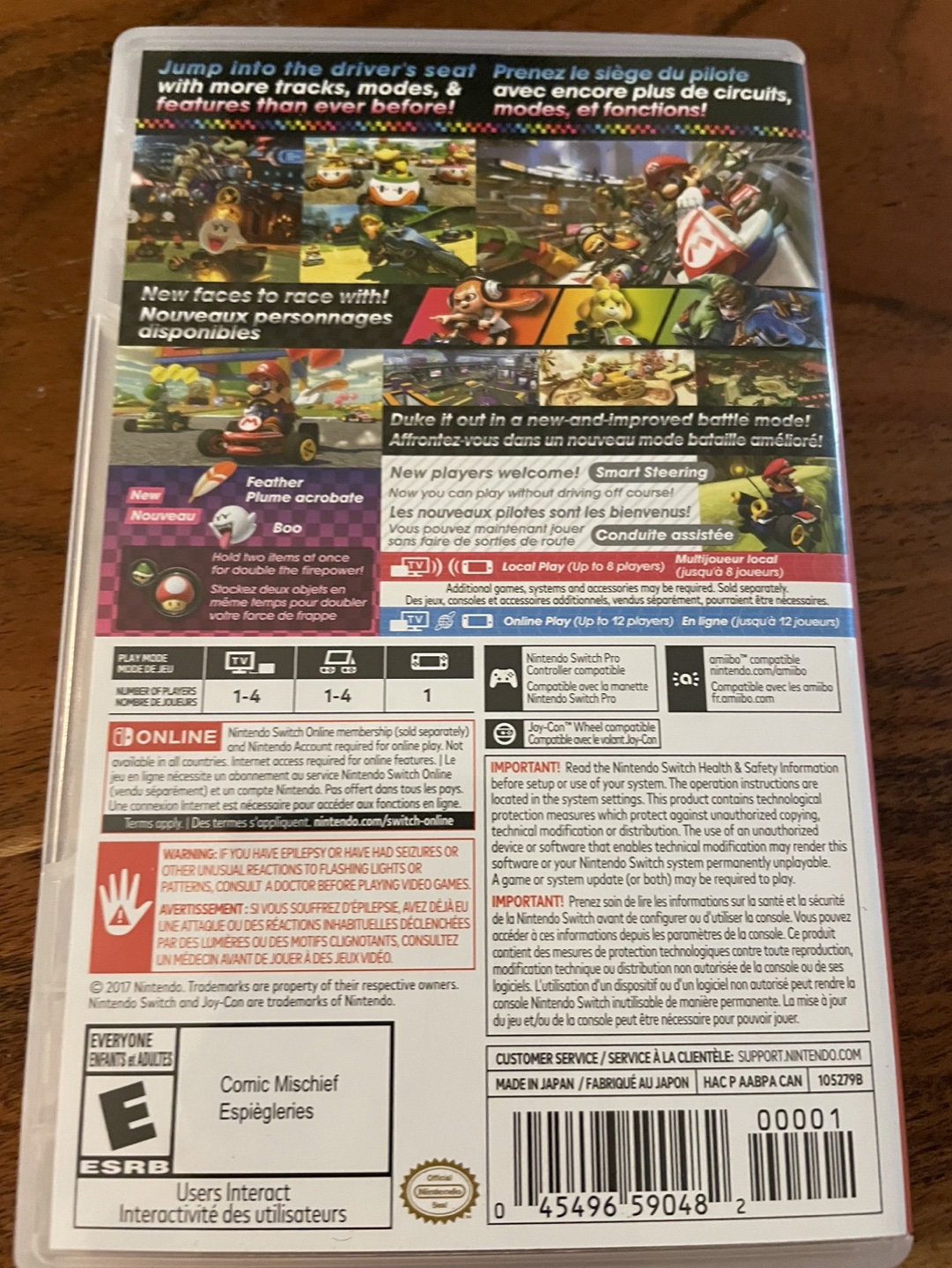 Mario Kart 8 Deluxe Nintendo Switch Game - photo 2