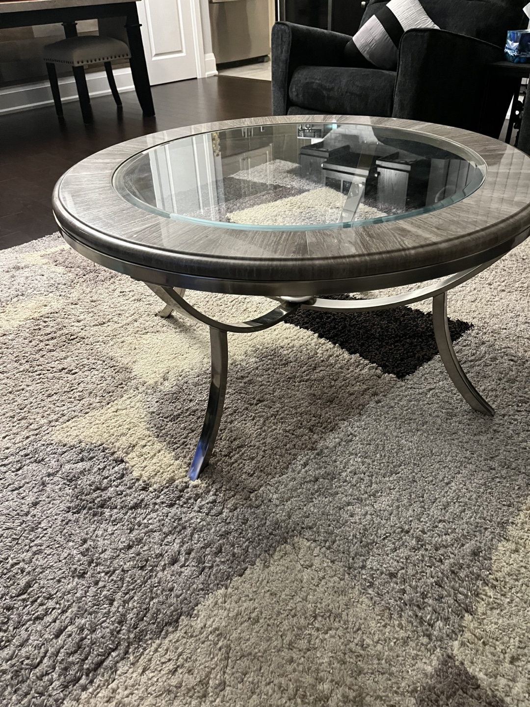 Round coffee table - photo 2