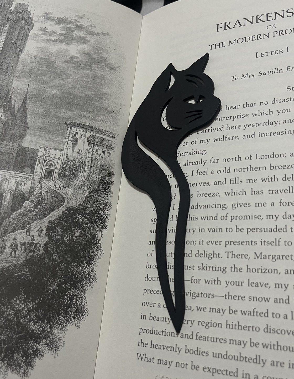 Cat Bookmark 3D Printed