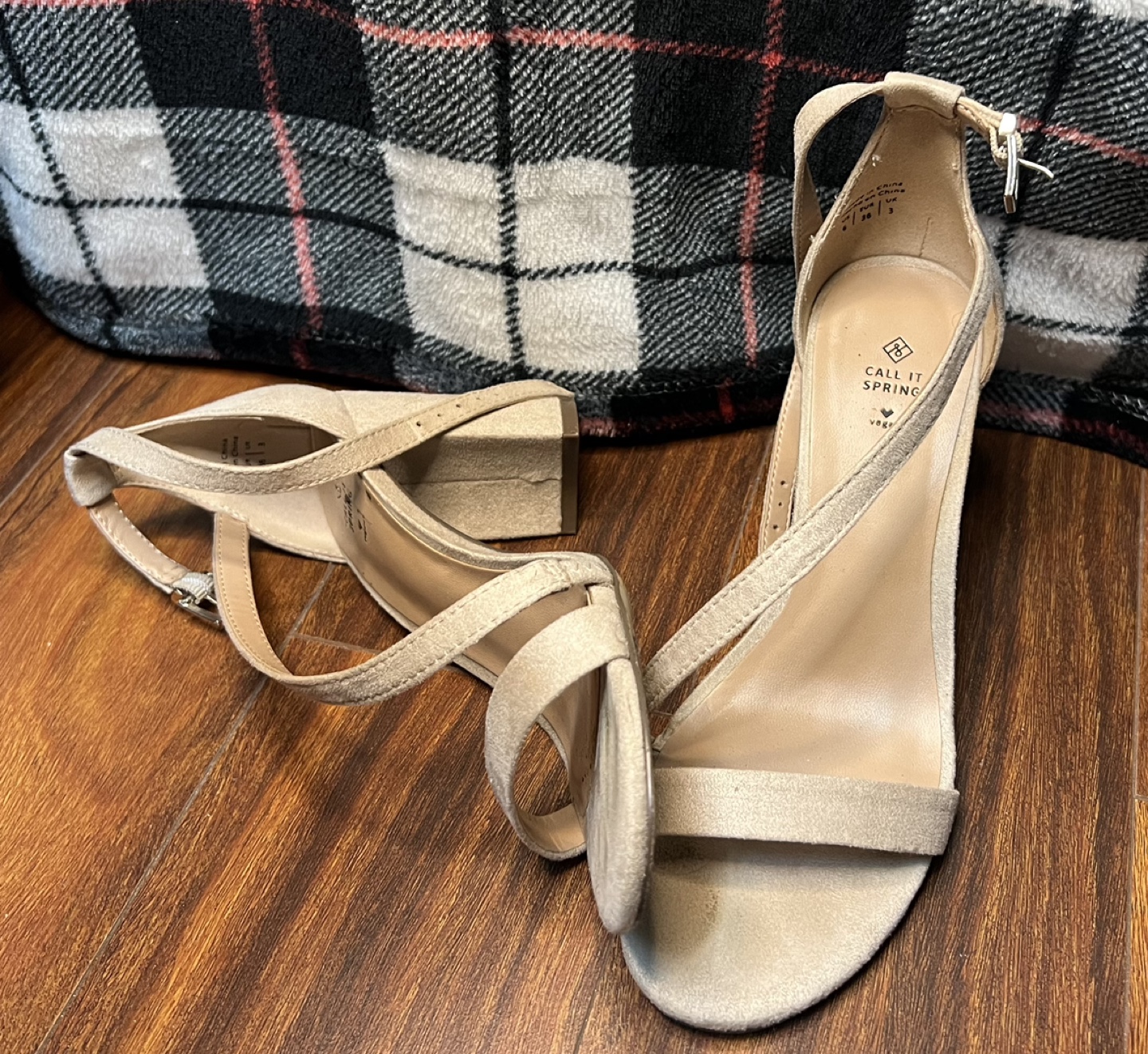 Call It Spring Women's Beige Sandals