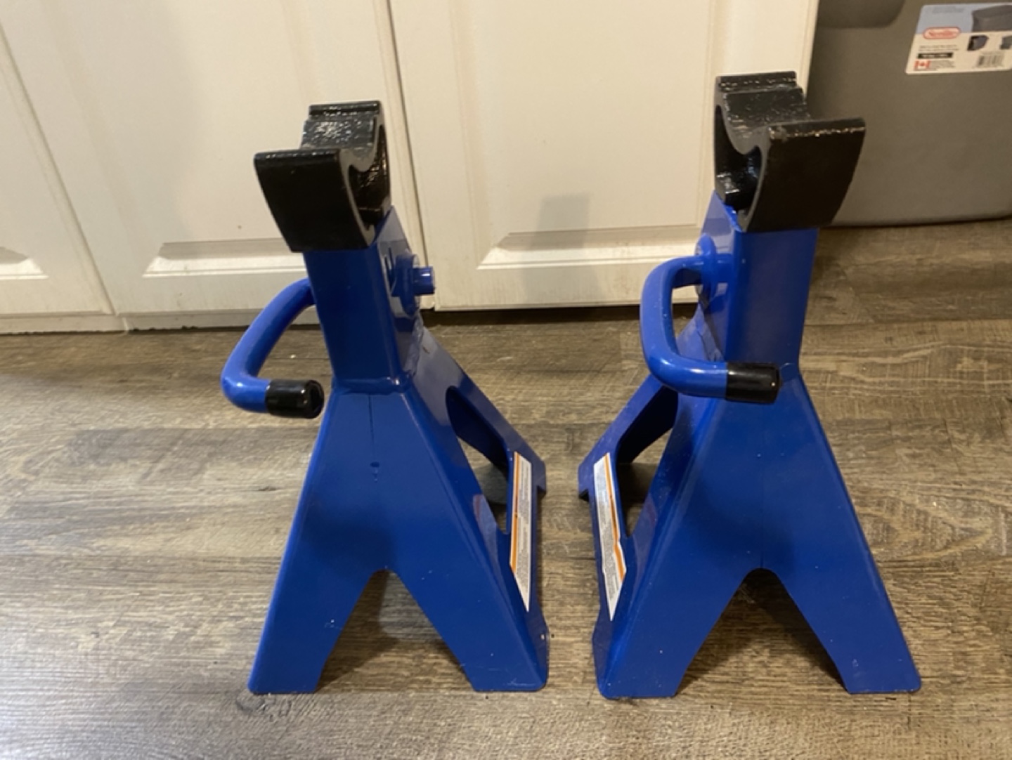 Pair of Blue Car Jacks