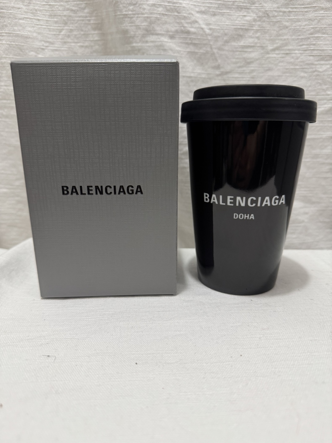 Balenciaga Black Coffee Mug