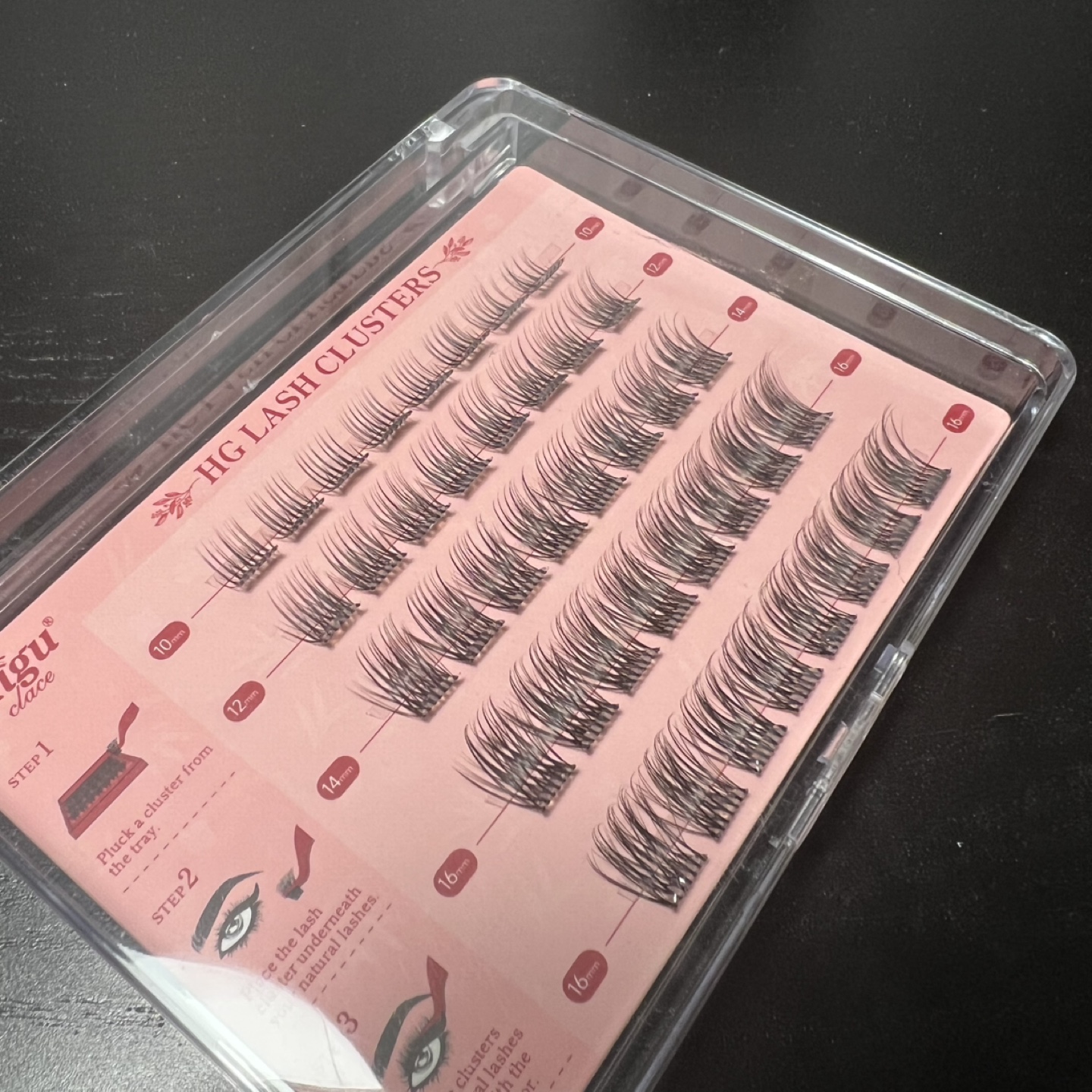 Reusable Self Adhesive Lash Clusters