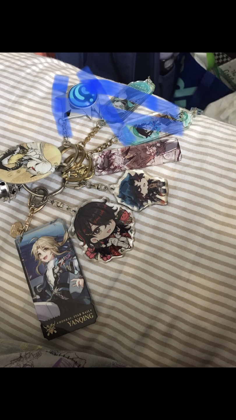 Honkai Impact 3 Keychain Set 🧡