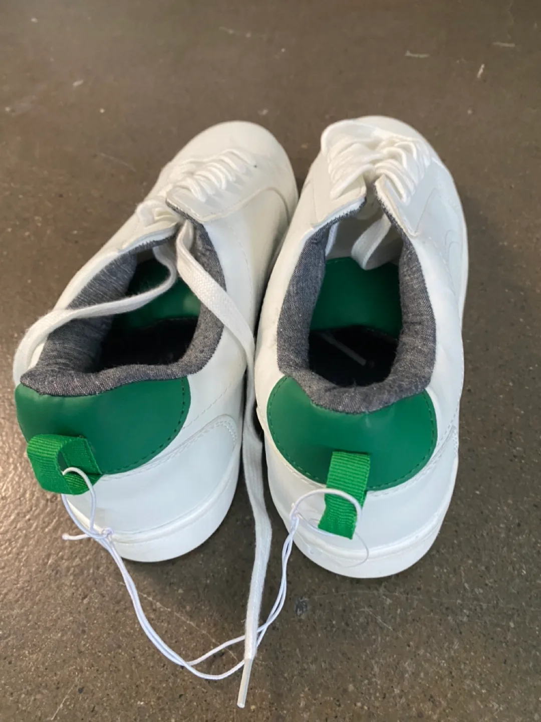 Joe Fresh White Sneakers with Green Detail image indicator(3)