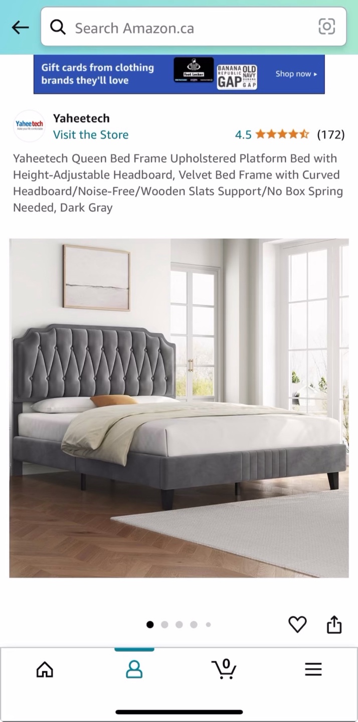 Queen size bed + Mattress