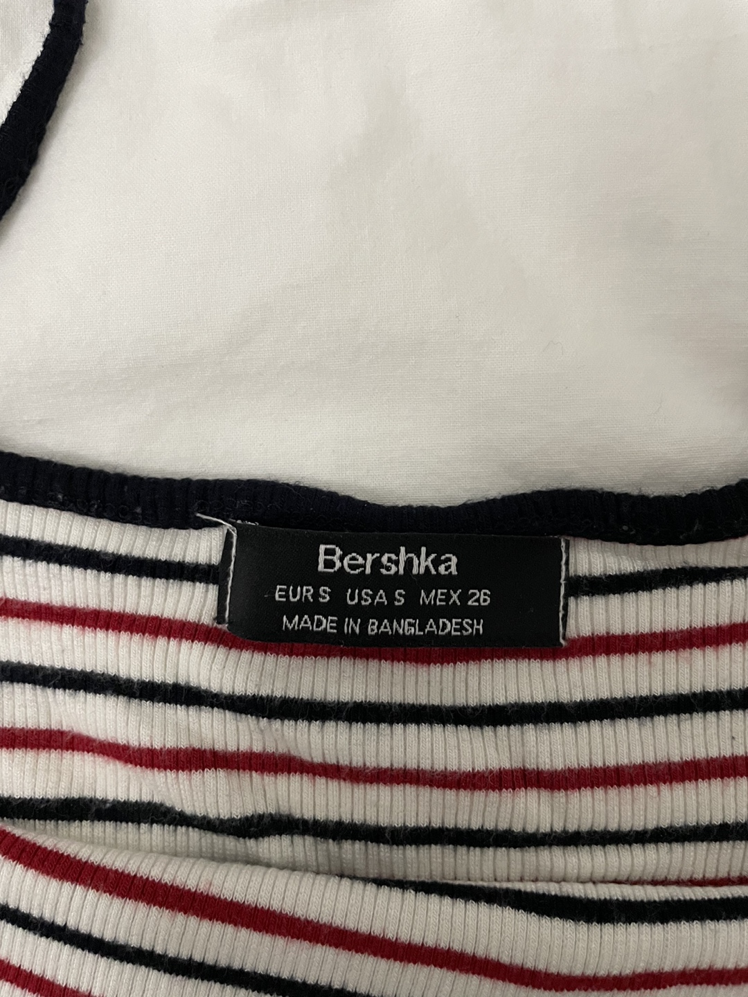 Bershka Striped Crop Top, size S - photo 3