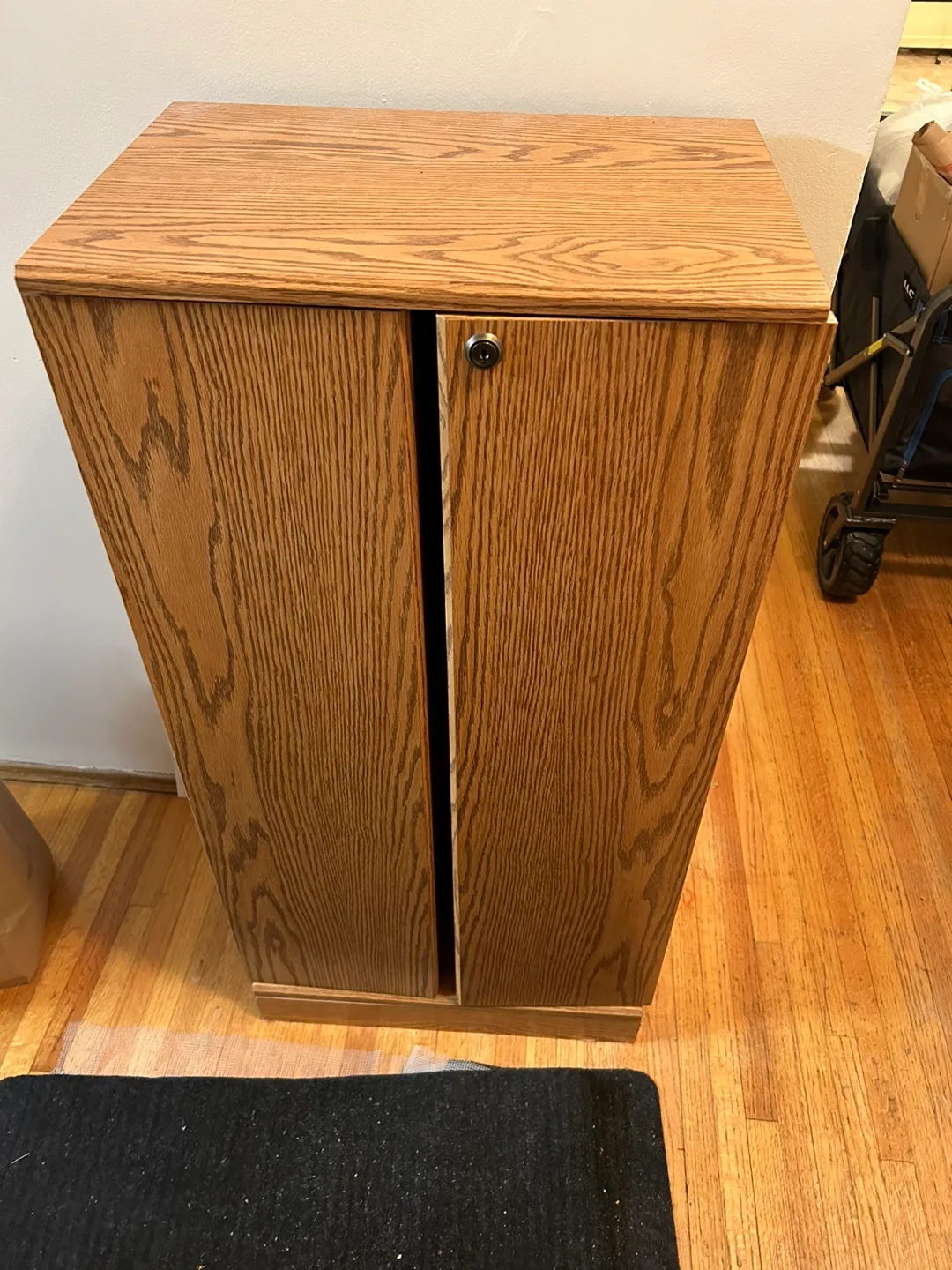 Wooden Cabinet with Shelves thumbnail