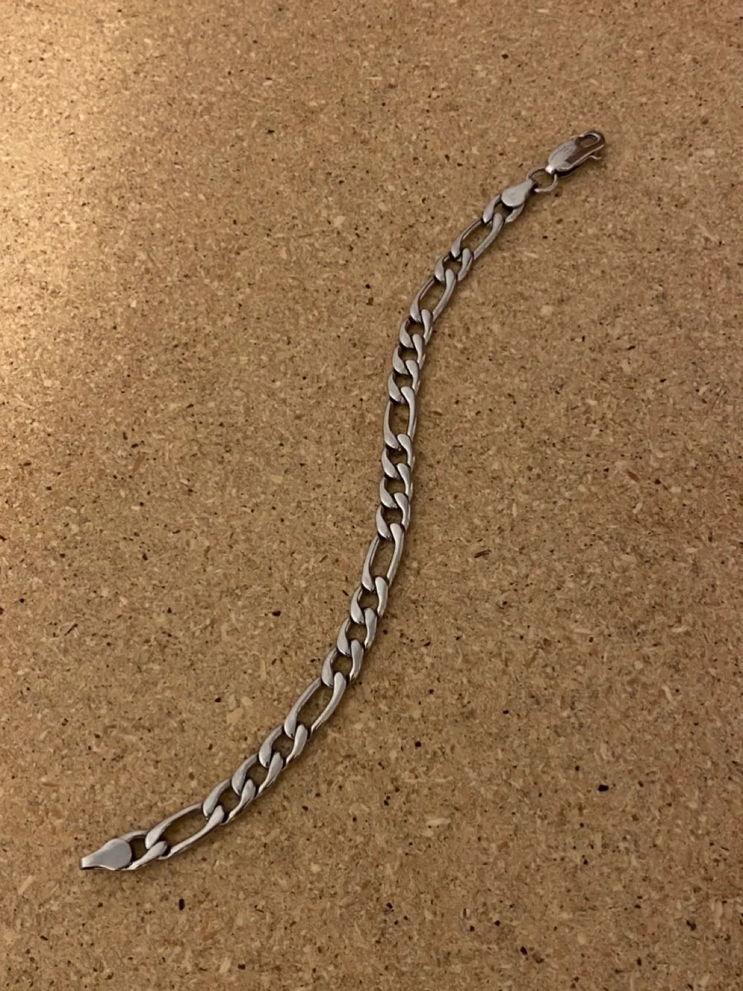 Silver Curb Chain Bracelet thumbnail