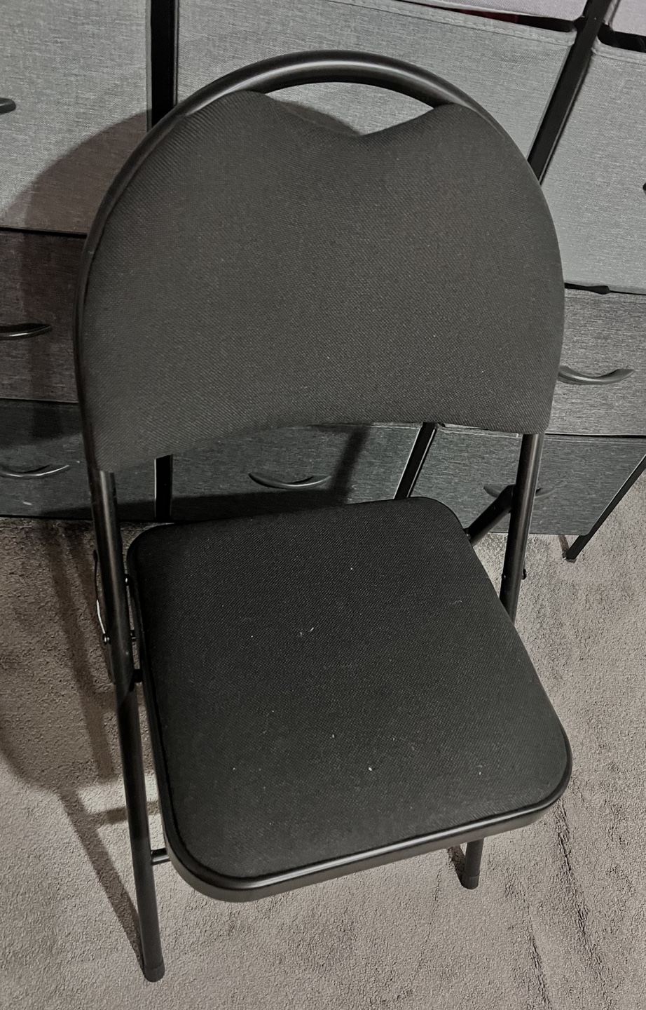Black Folding Chair