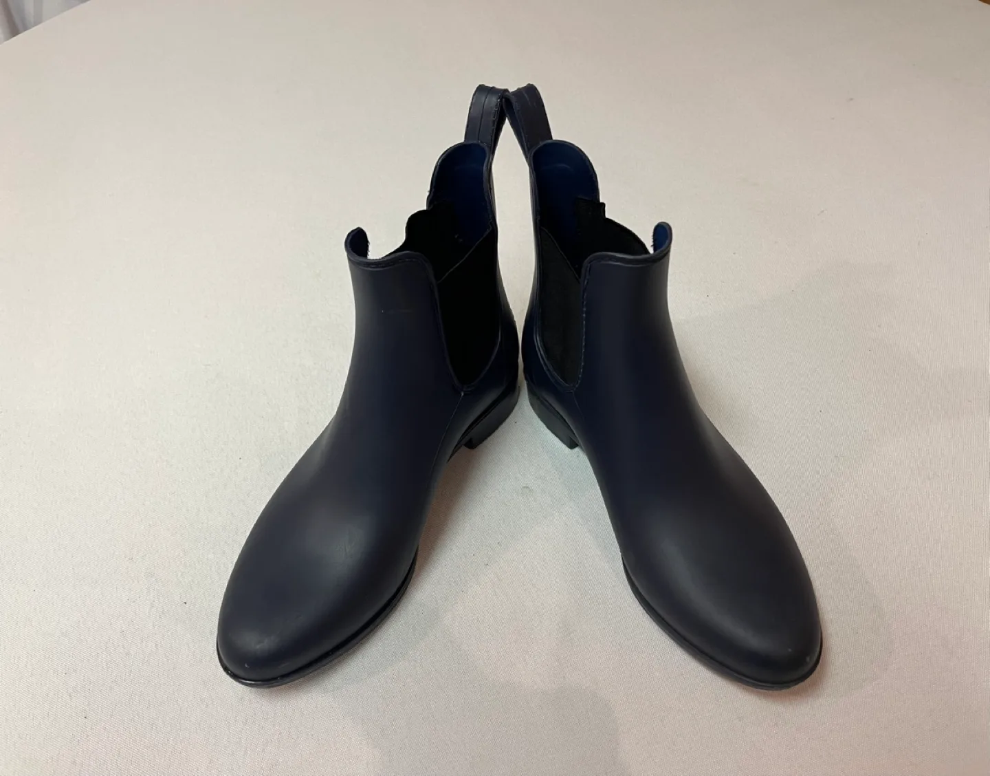 7 - STORM  - Women's Blue Rain Boots thumbnail