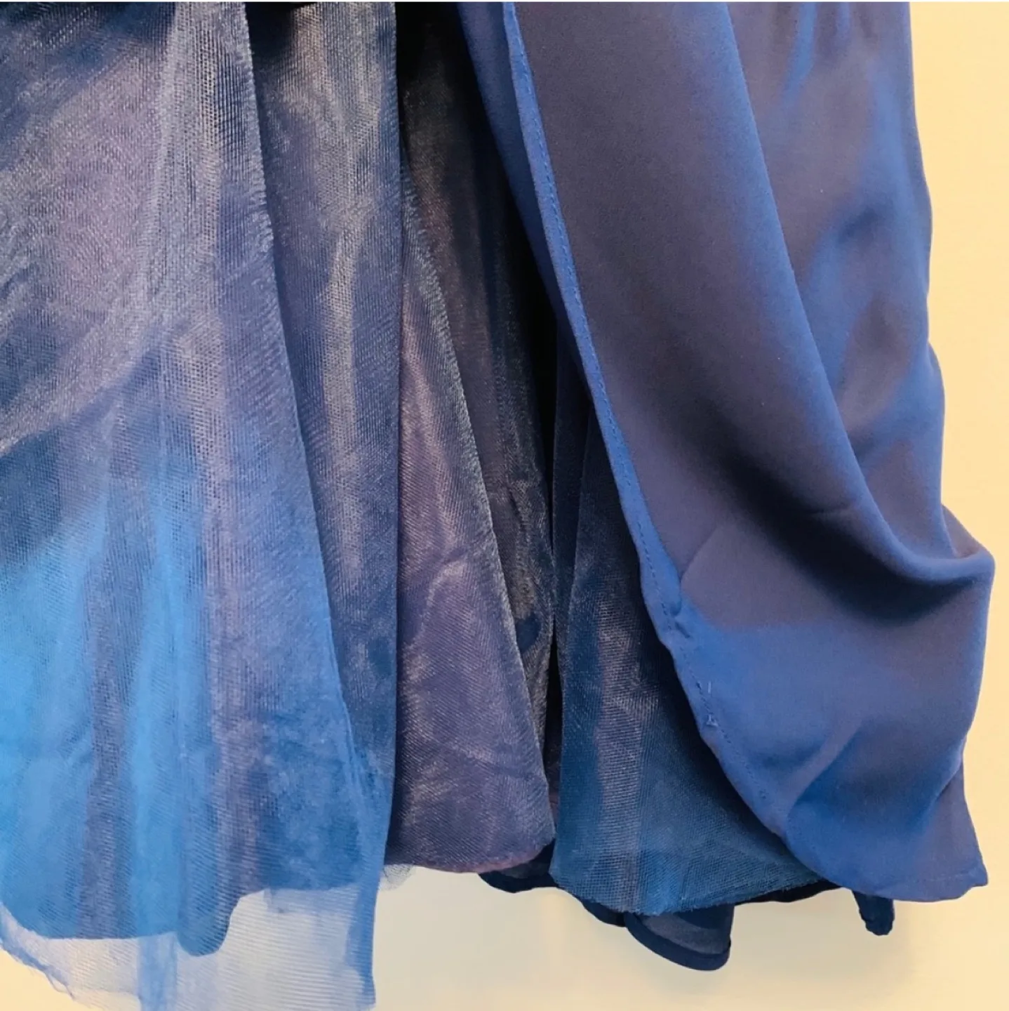 Designer Blue Dress - Girls - Like New image indicator(7)