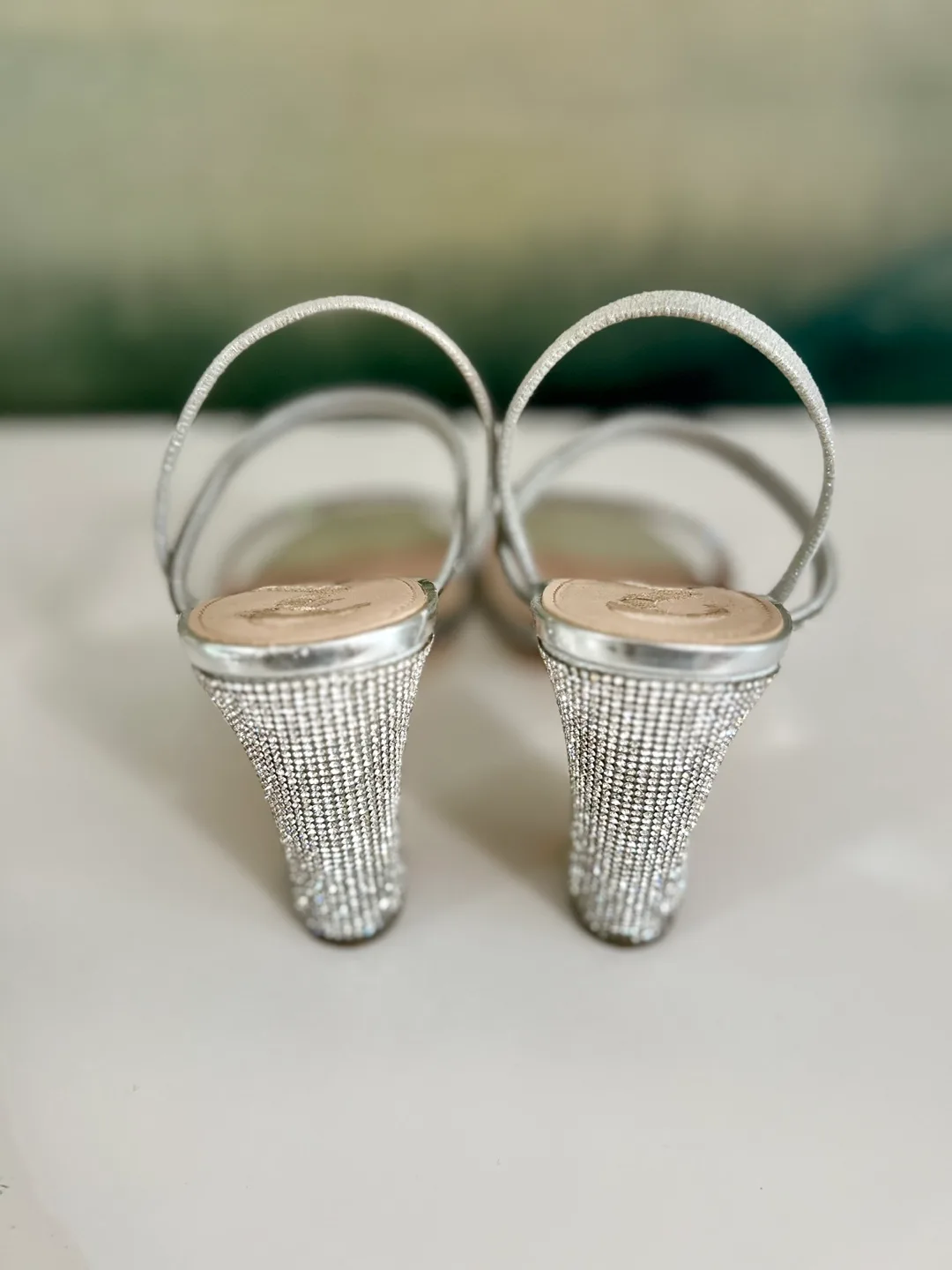 Gorgeous Rhinestone Heels - Like New image indicator(3)