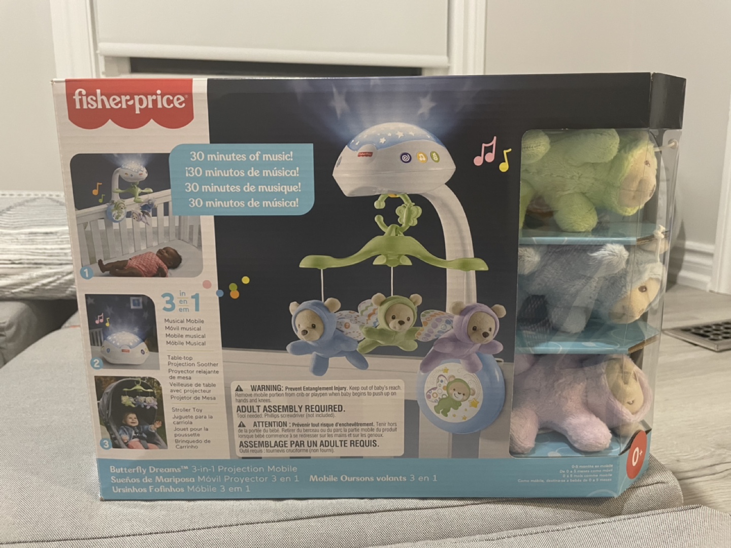 Fisher-Price 3-in-1 Projection Mobile