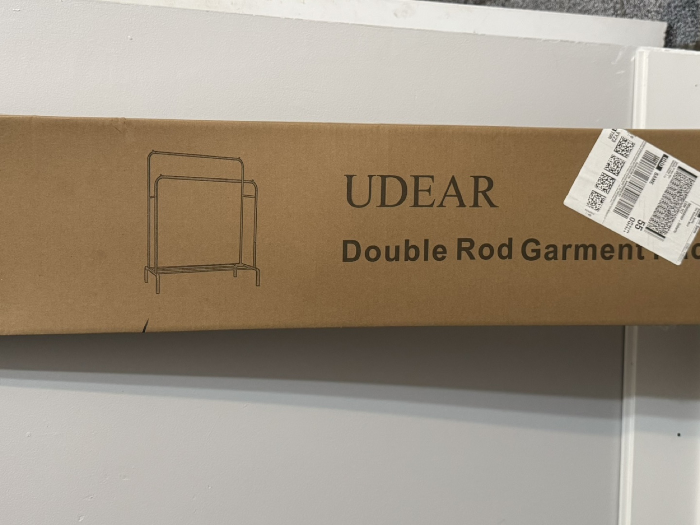 UDEAR Double Rod Garment Rack