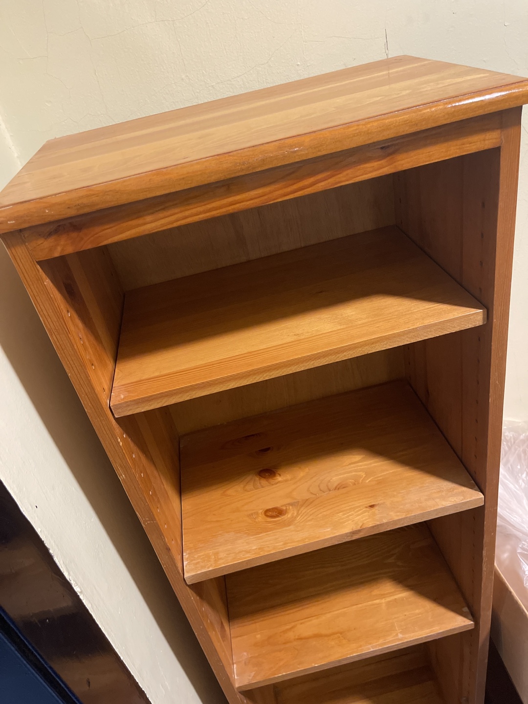 Wooden Bookshelf