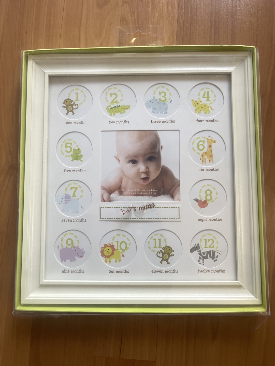 Baby's First Year Photo Frame
