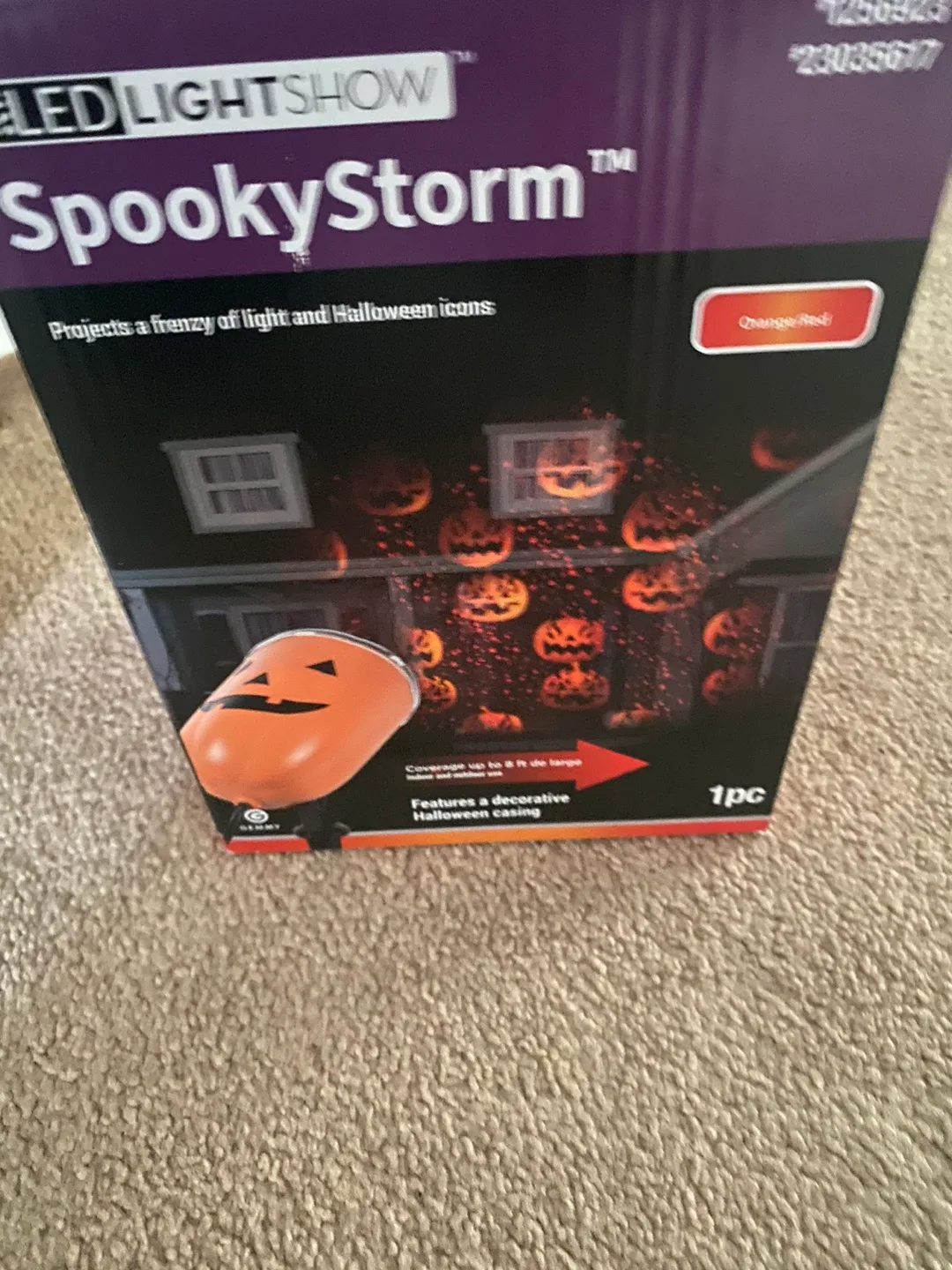 LED Light Show Spooky Storm Halloween Projector image indicator(2)