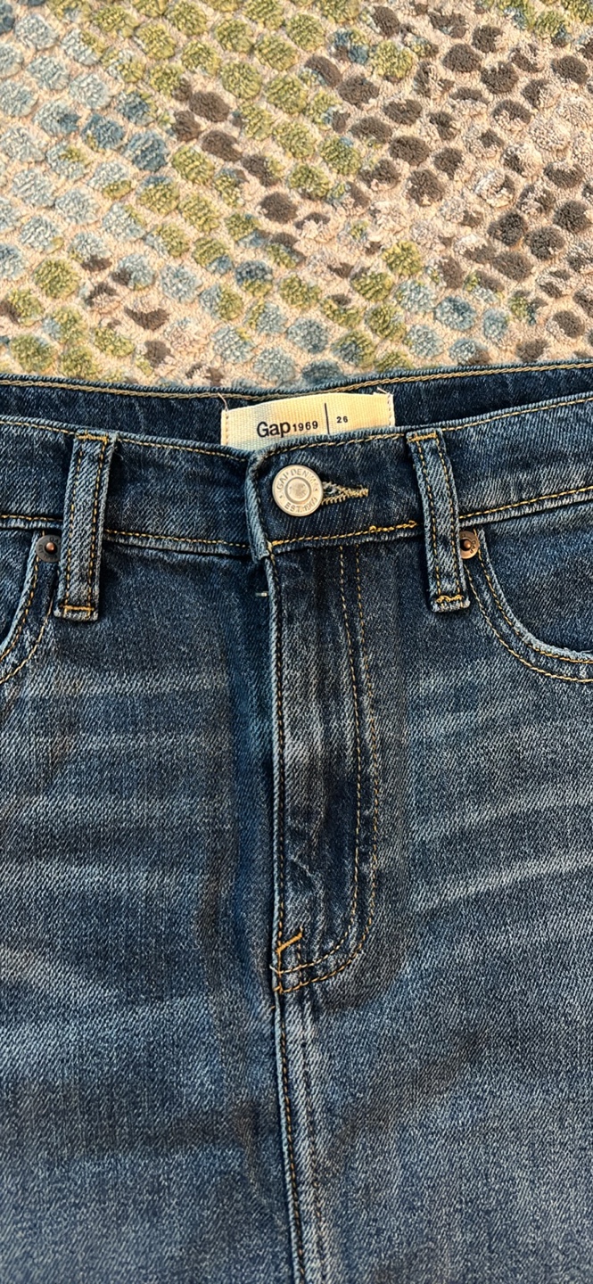 Gap 1969 Denim Skirt Size 26 - photo 2