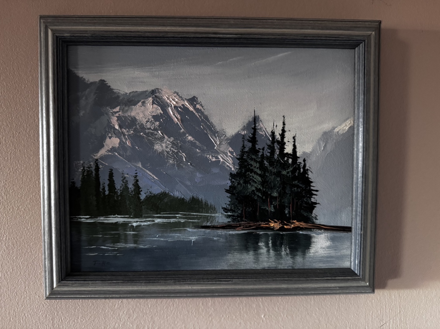 Framed Landscape Painting