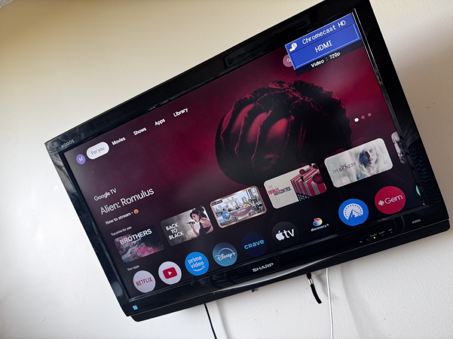 Sharp 32 Inch TV