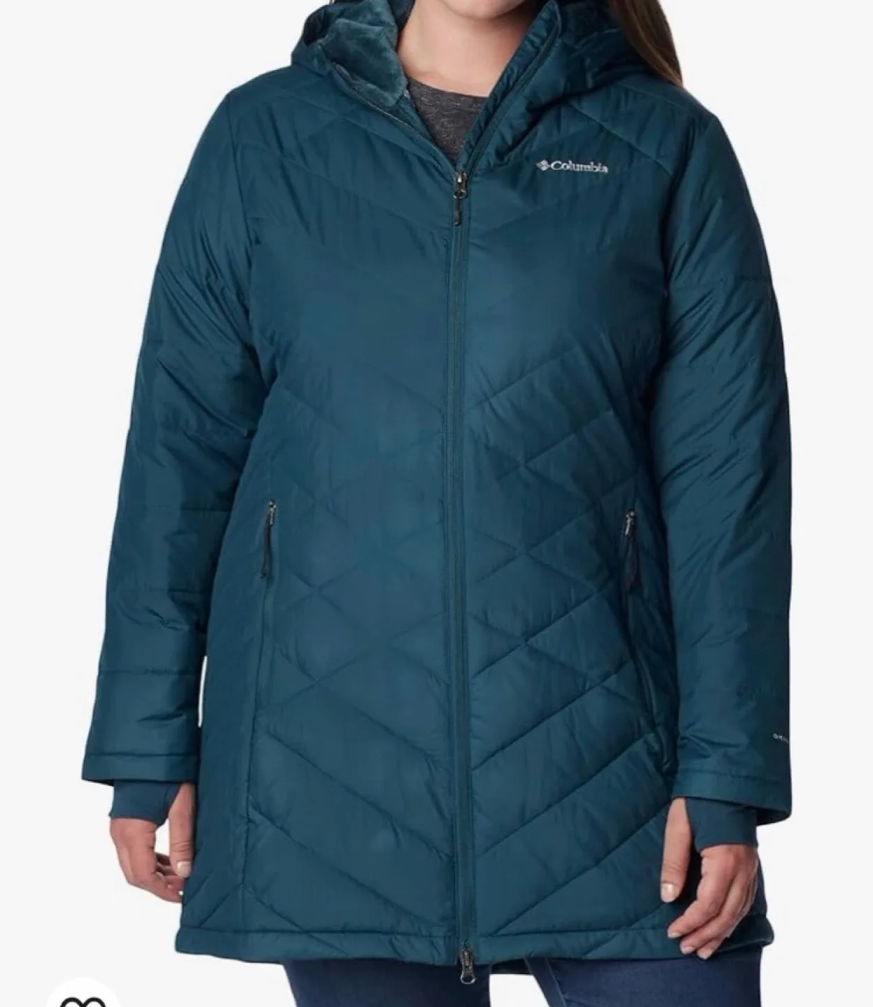 Columbia Women's Insulated Jacket with Hood image indicator(9)