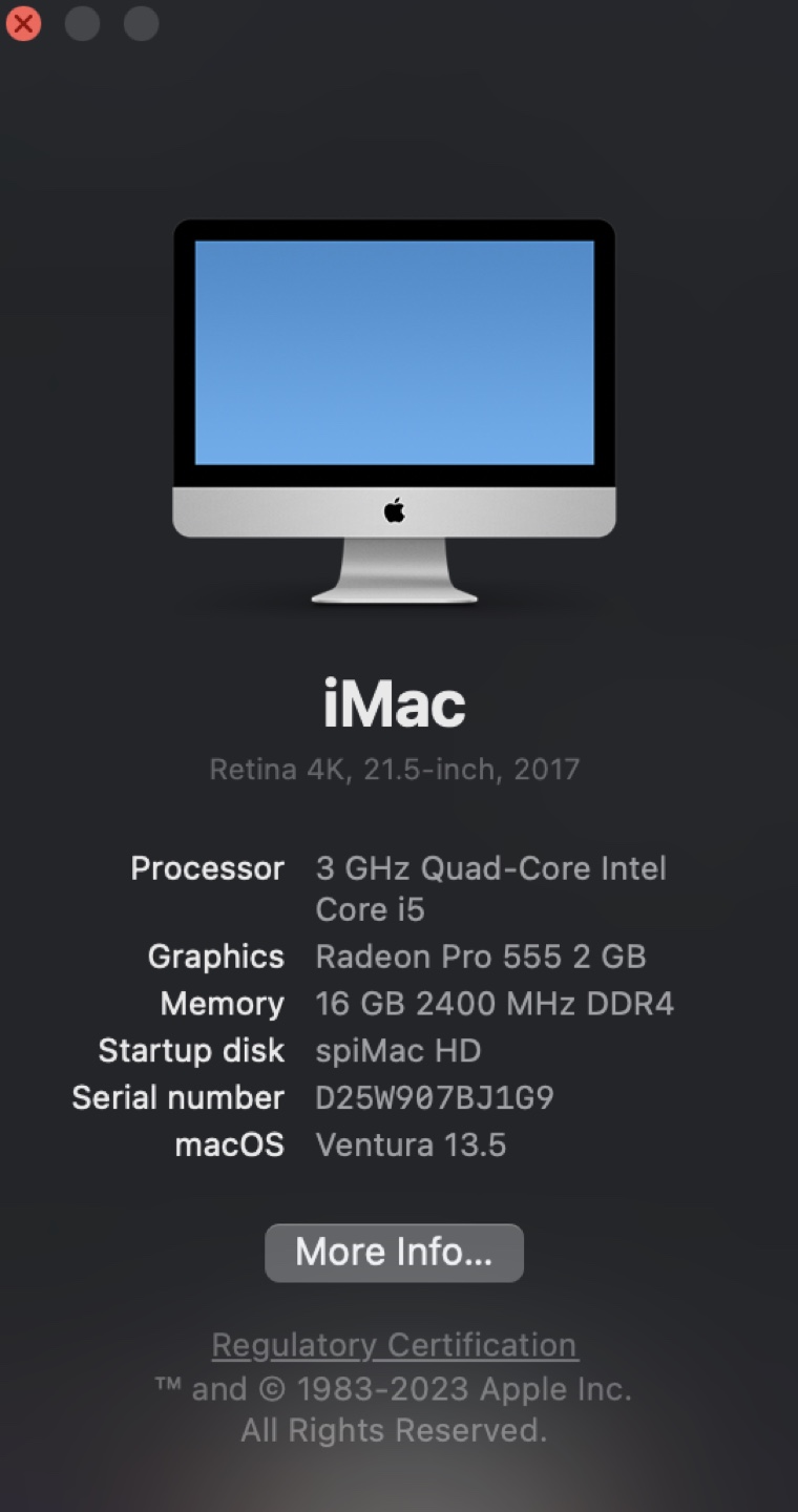 Apple iMac 21.5-inch 2017 Intel Quad Core i5 3ghz - photo 5