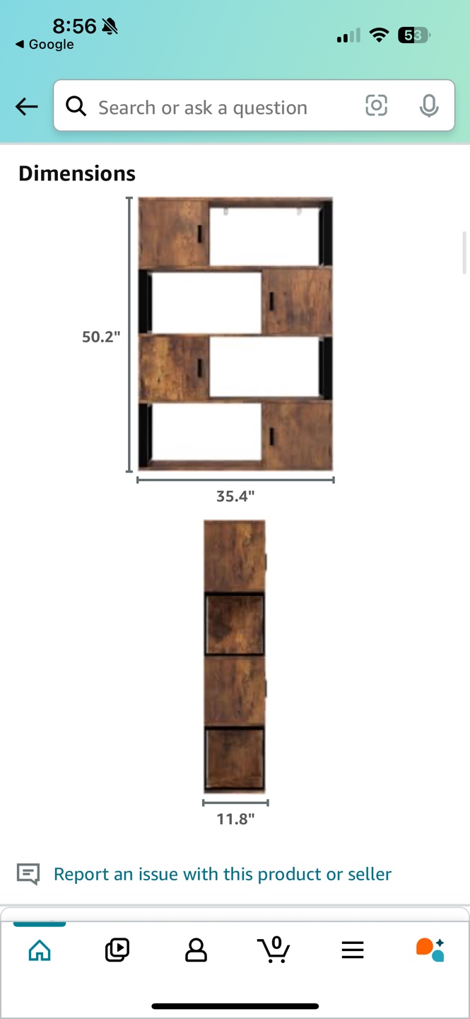 Rustic Industrial Bookcase - photo 4