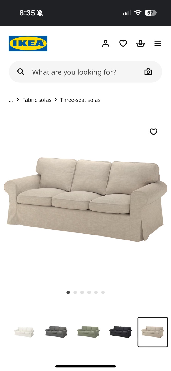 IKEA UPPÅLAND 3-Seat Sofa - photo 2