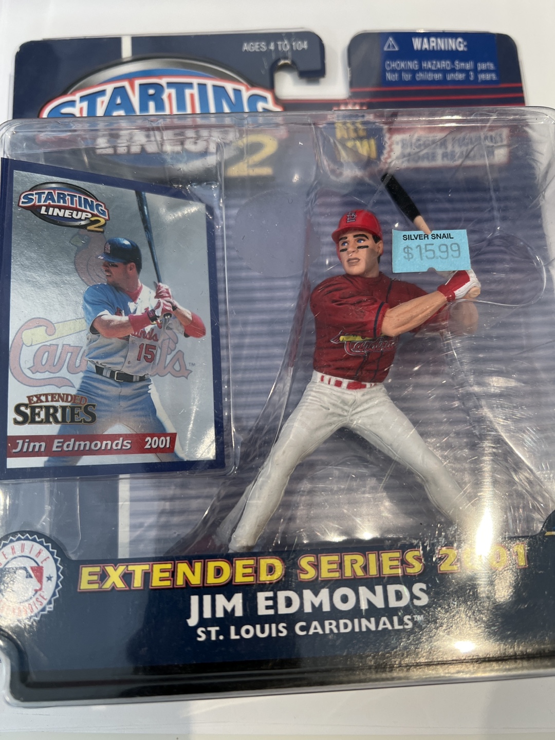Starting Lineup Extended Series 2001 Baseball Figures - photo 3