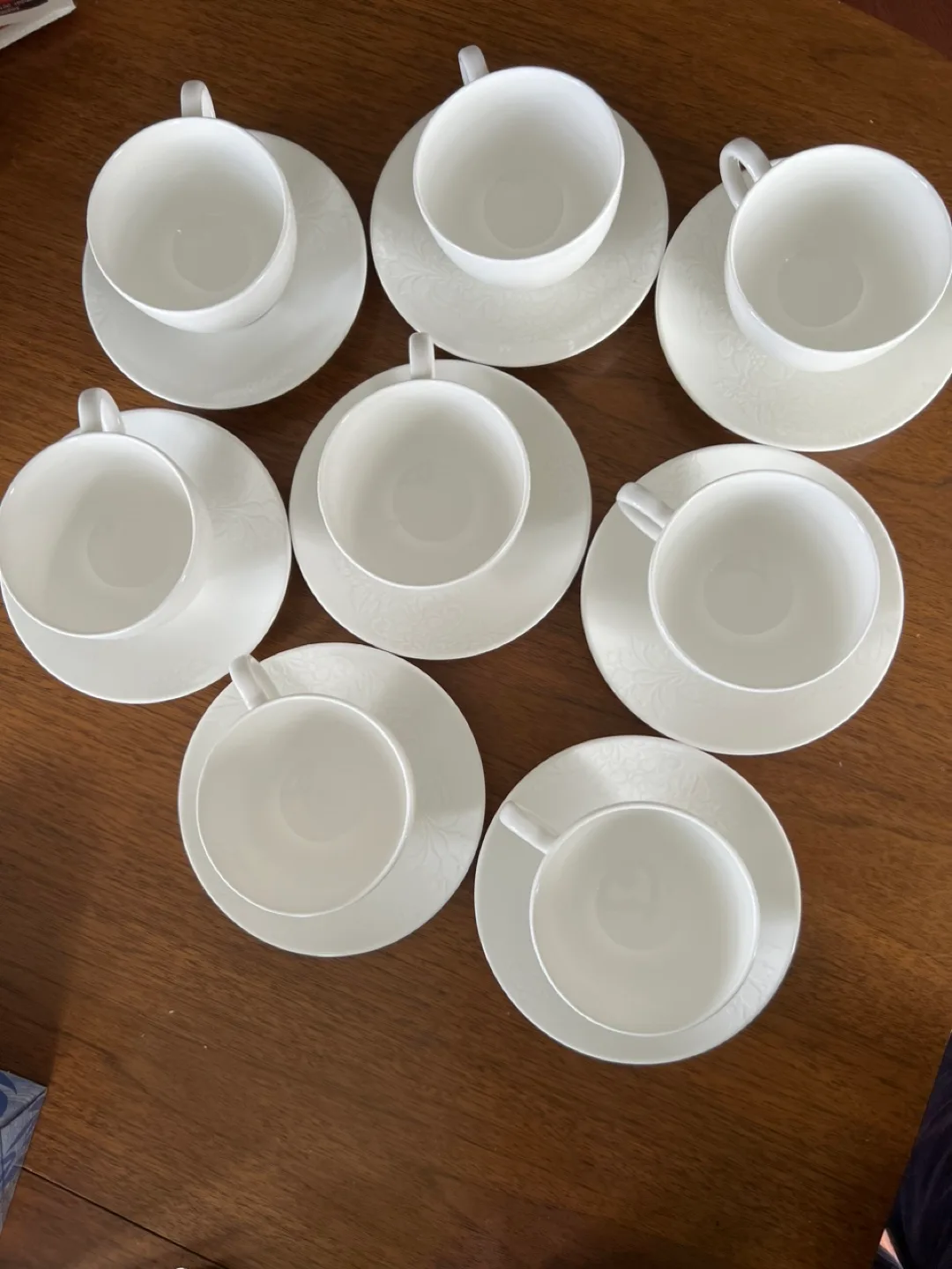 Royal Doulton Serenity Teacups and Saucers image indicator(2)