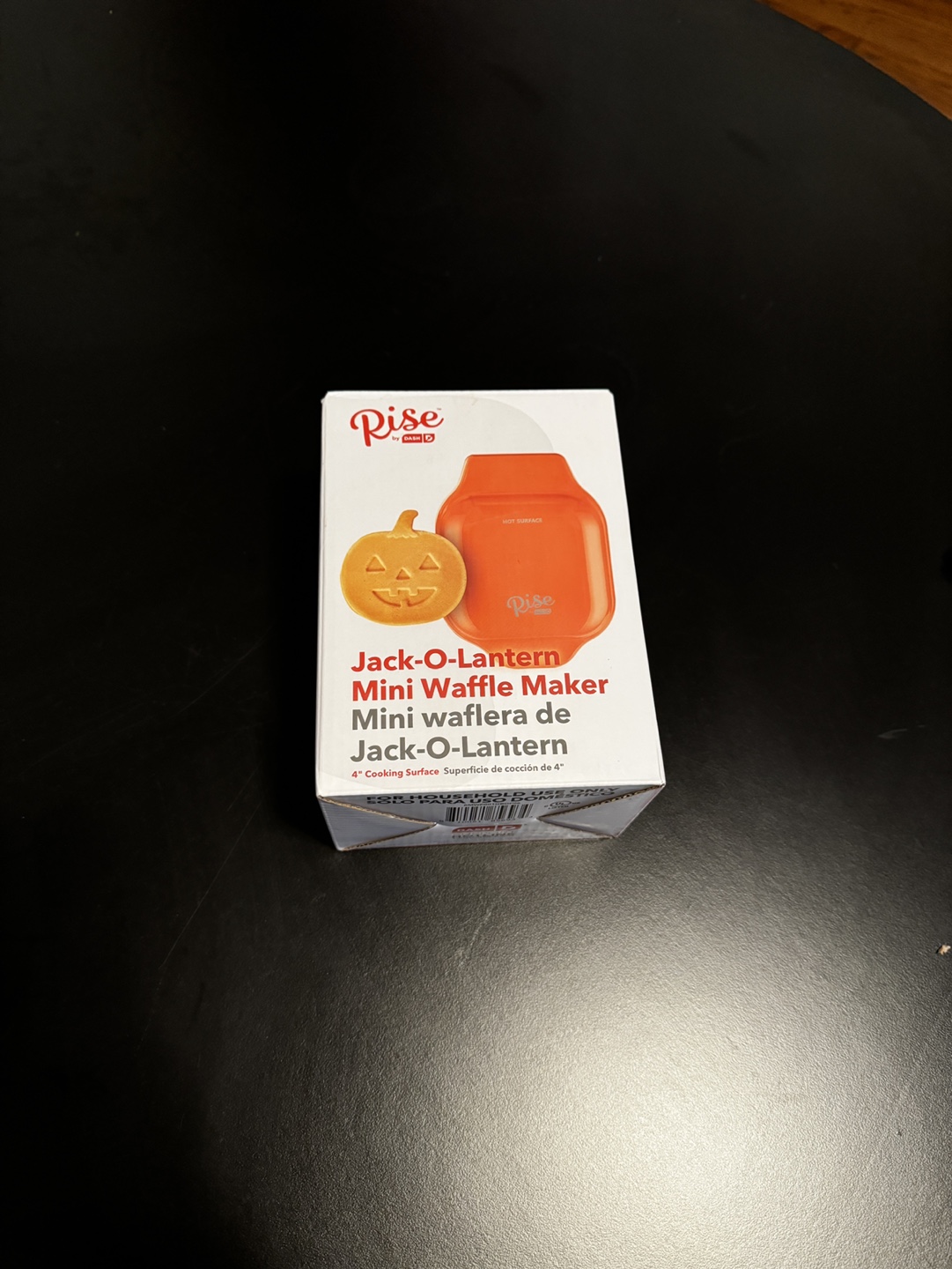 Rise Products Jack-O-Lantern Mini Waffle Maker