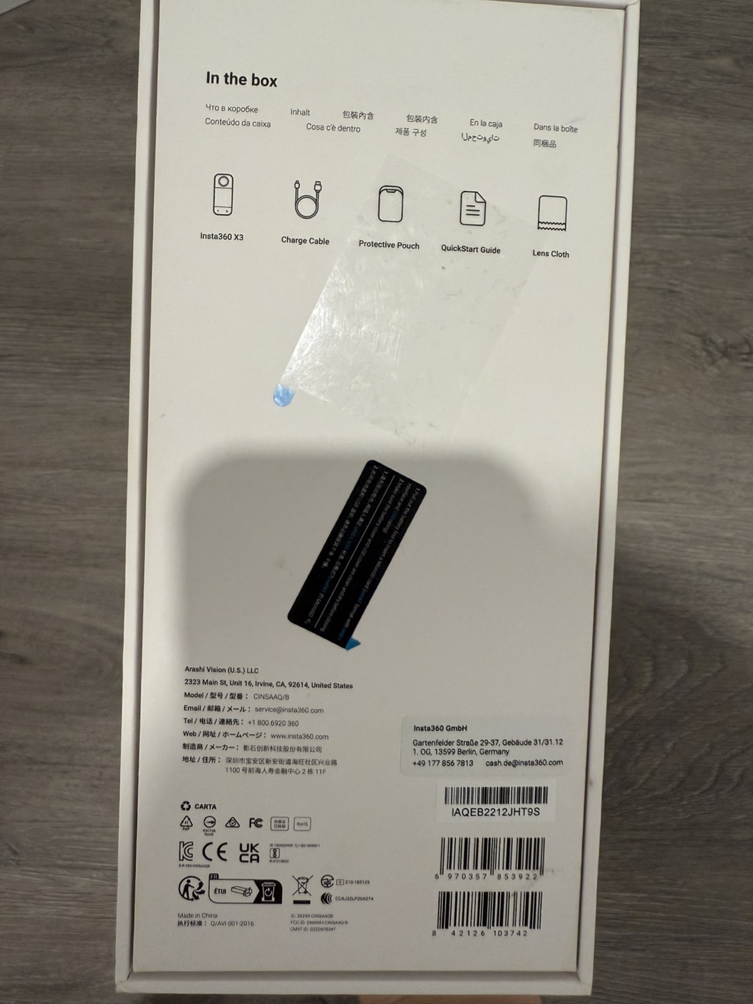 Insta360 X3 Action Camera - photo 3