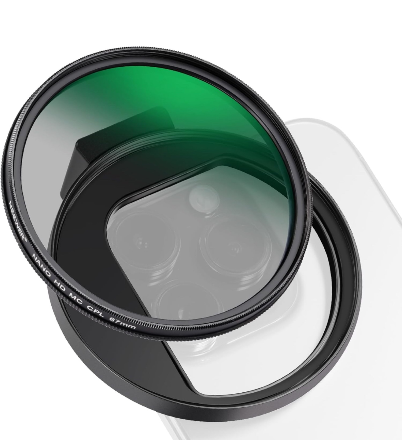 Neewer 57mm CPL Lens For Iphone/Android - photo 2