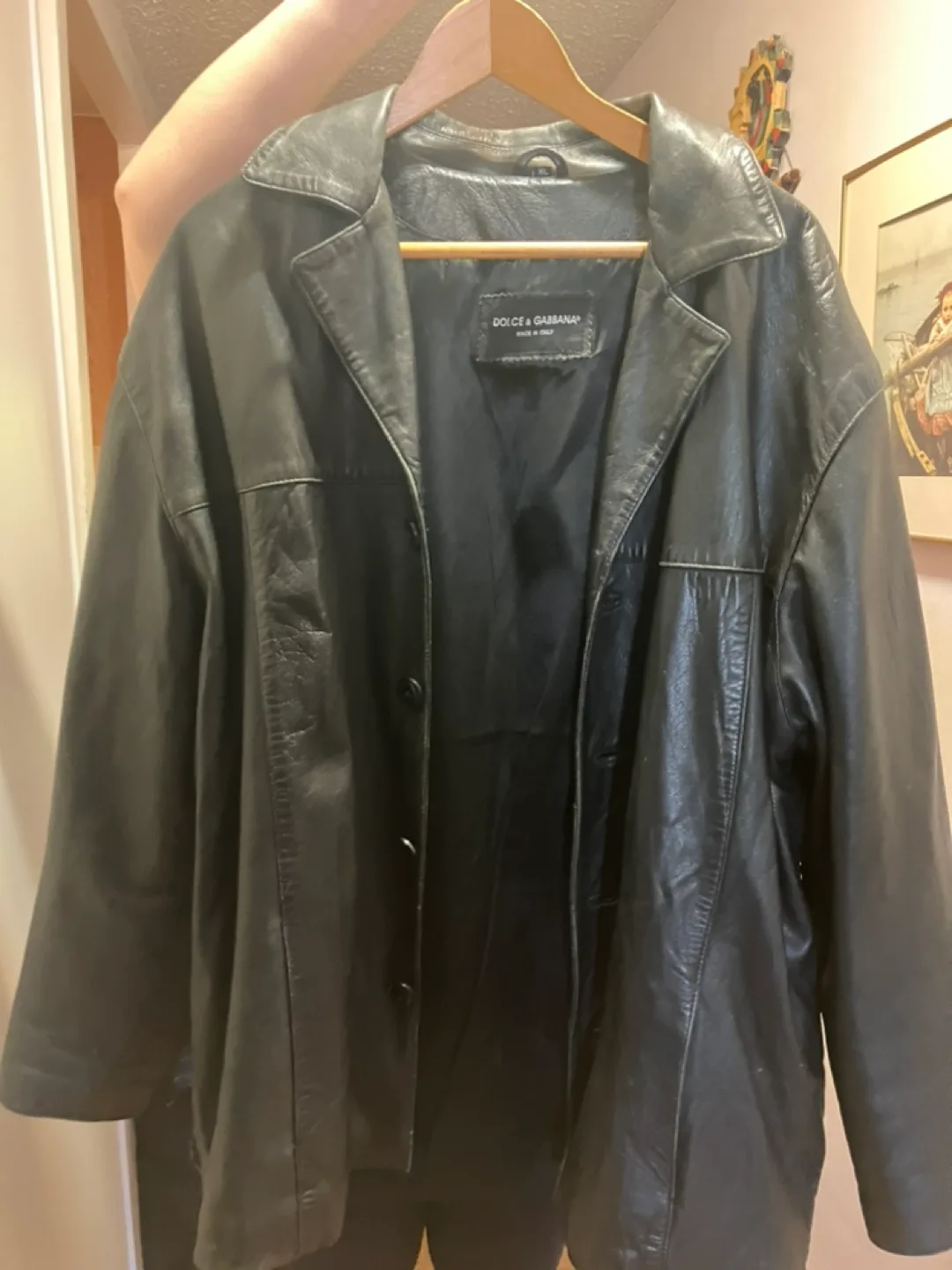 Dolce & Gabbana Leather Jacket thumbnail