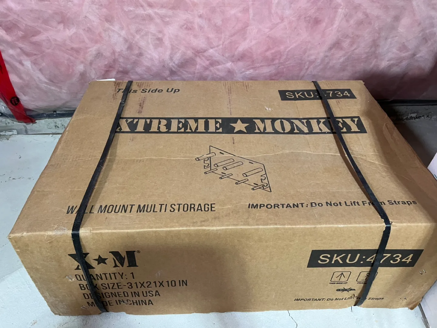 Xtreme Monkey Wall Mount Multi Storage - brand new in box image indicator(3)