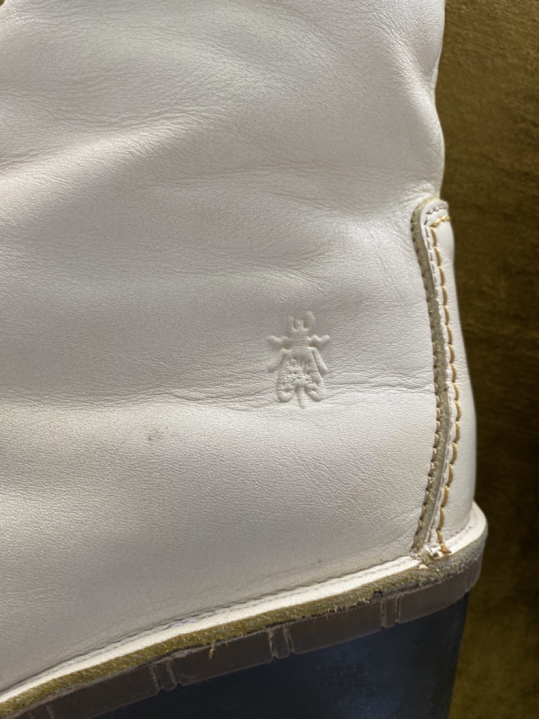 Fly London White Leather Knee High Boots - photo 2