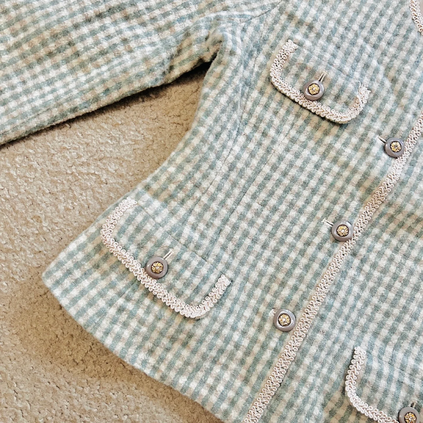 Vintage Style Tweed Jacket image indicator(2)