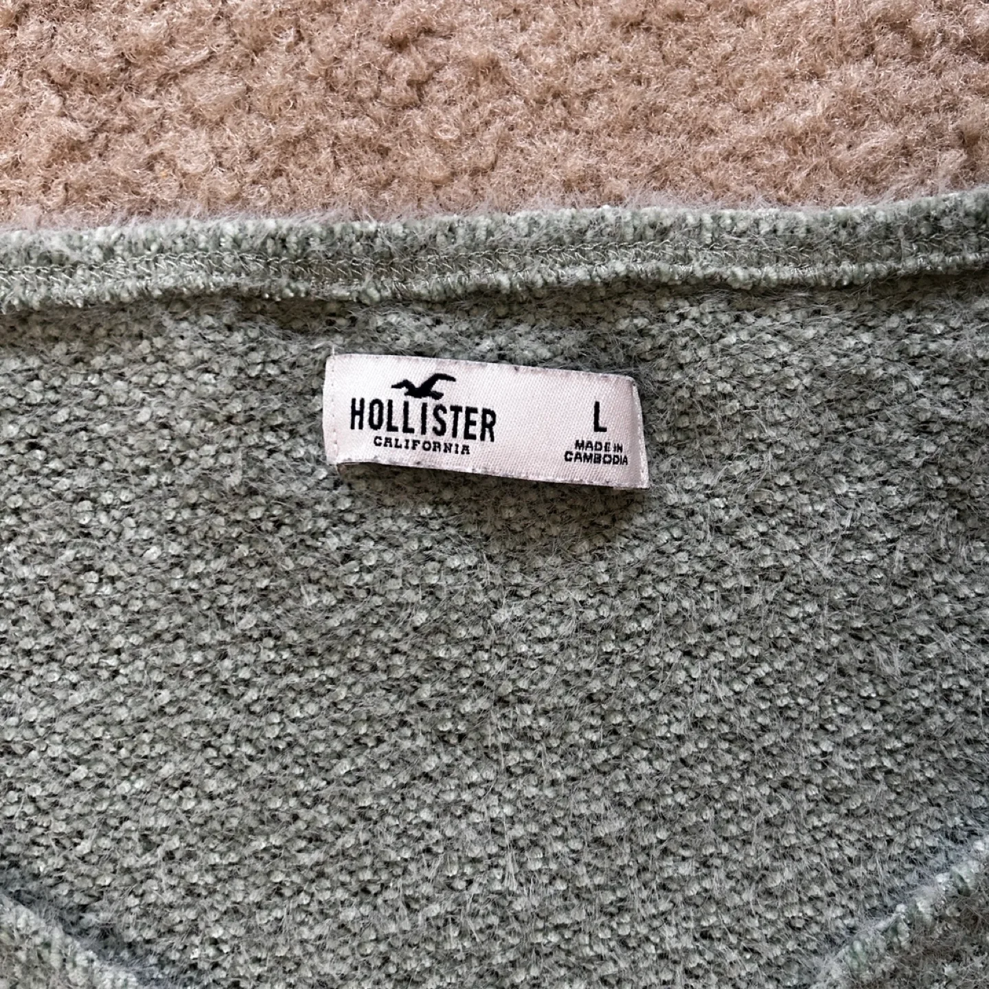 Hollister Cropped Plush Sweater image indicator(5)