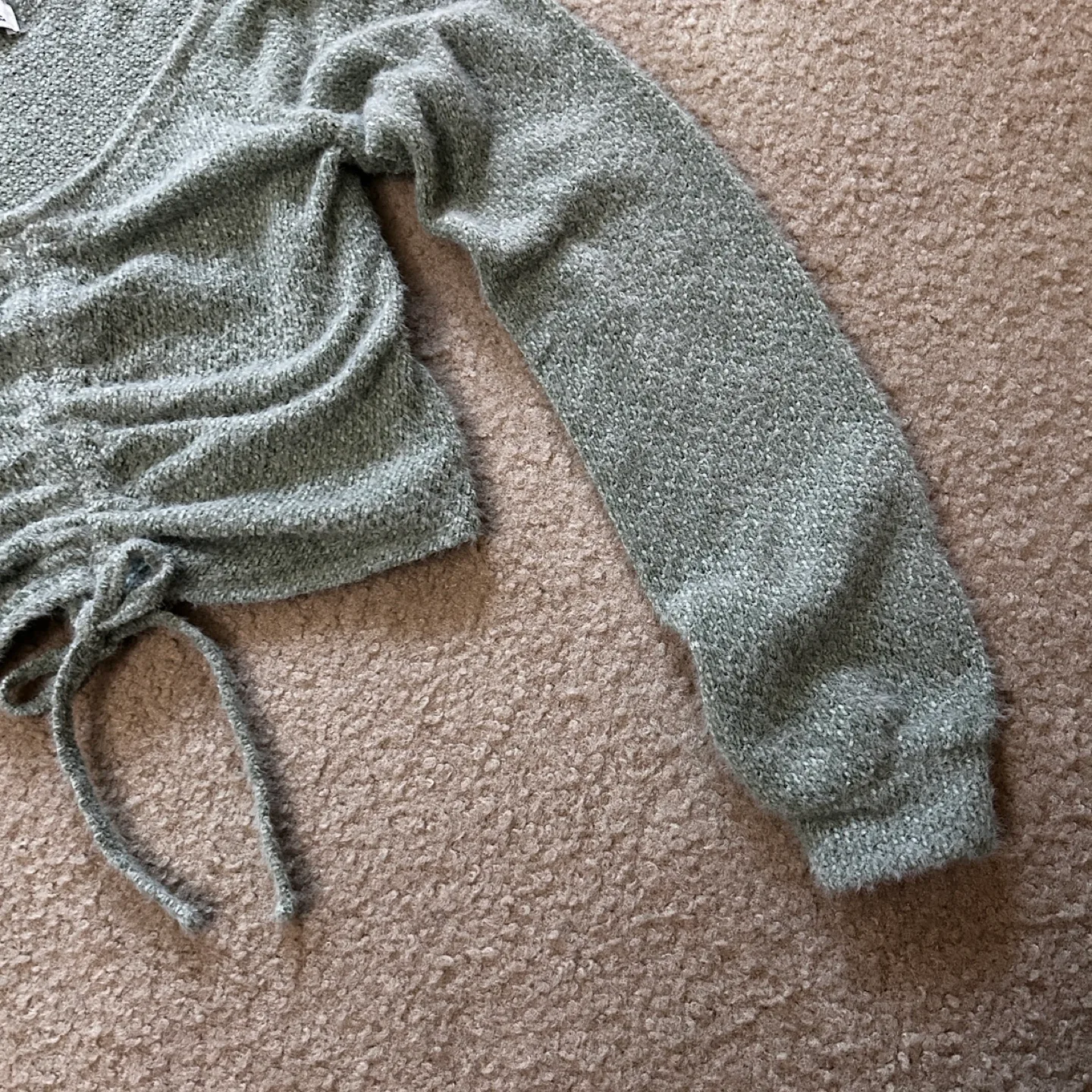 Hollister Cropped Plush Sweater image indicator(4)