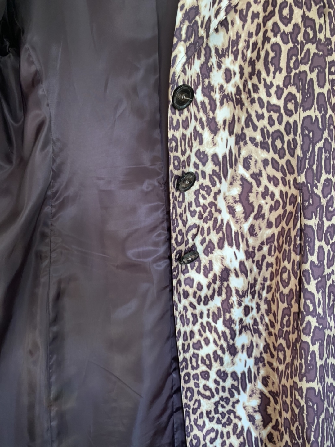 Tahari Leopard Print Jacket fits SizeM - photo 3