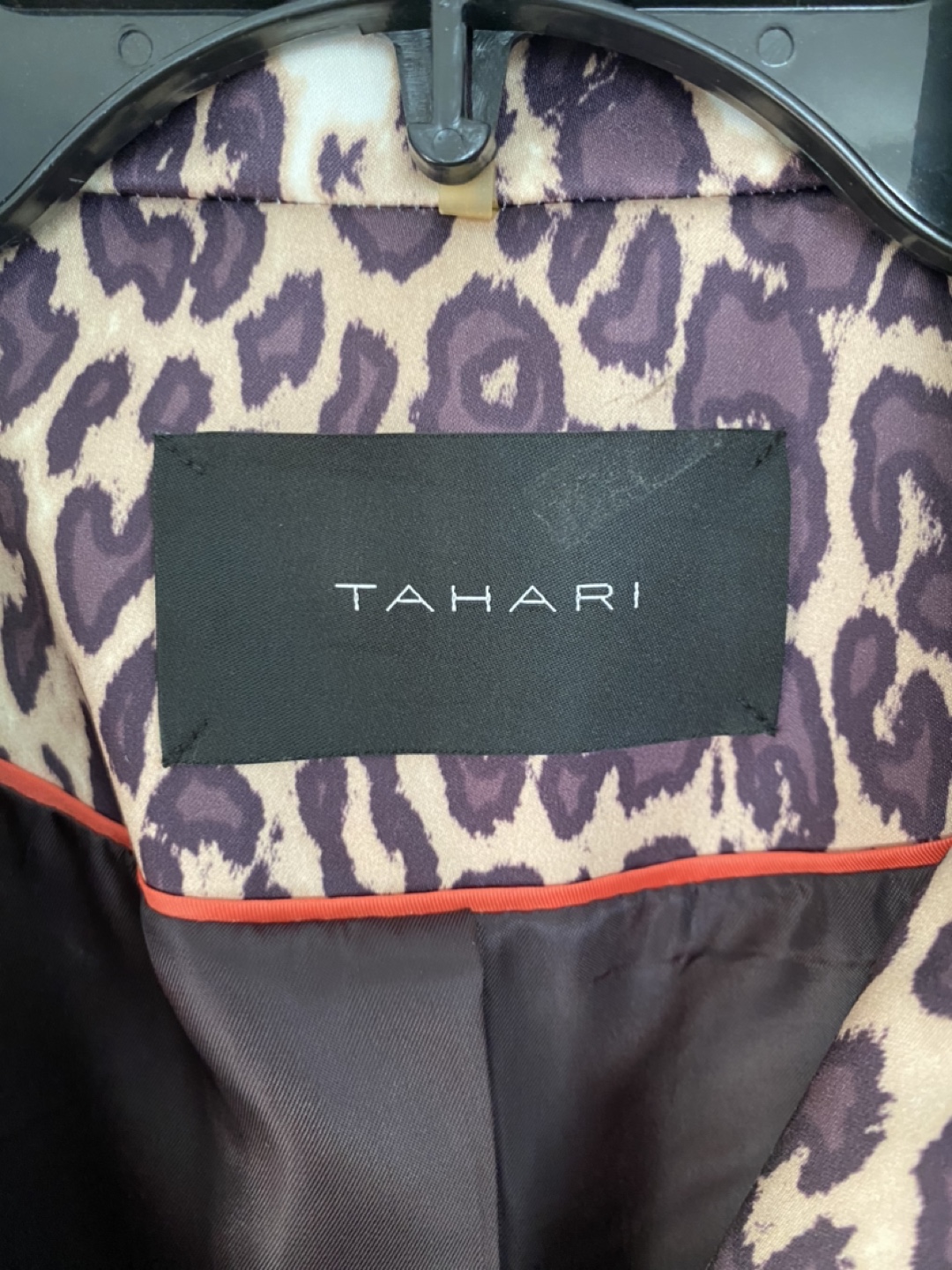 Tahari Leopard Print Jacket fits SizeM - photo 4