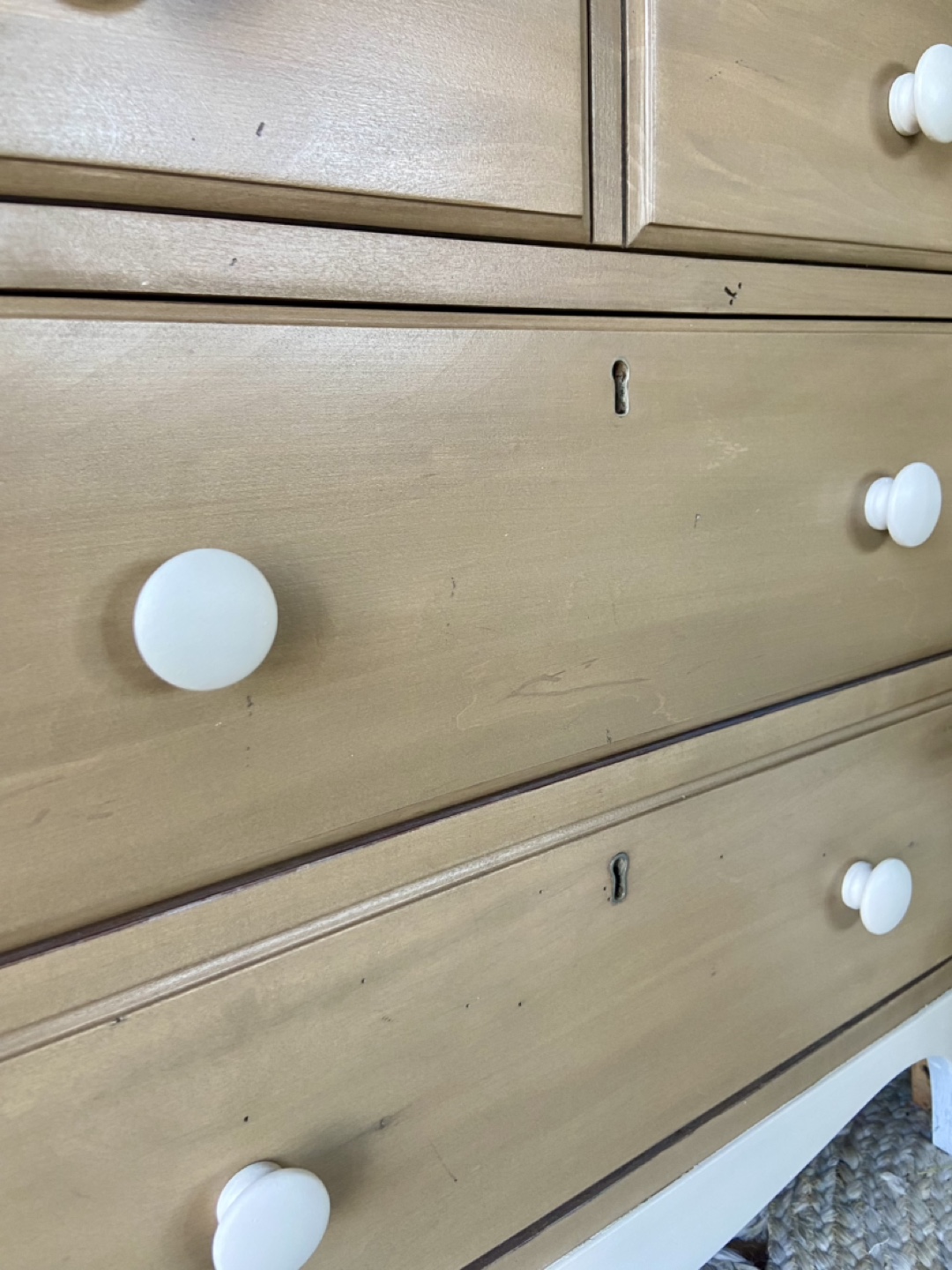 Pair of Solid Wood Oversized Nightstands - photo 3