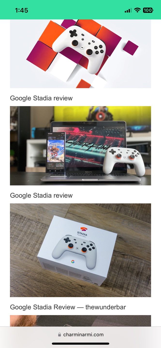 Google Stadia Controller - photo 2