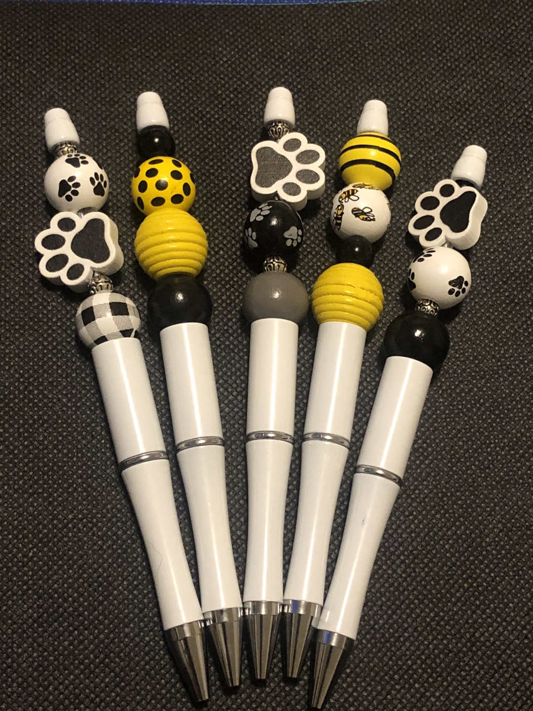 5 Beaded Pens