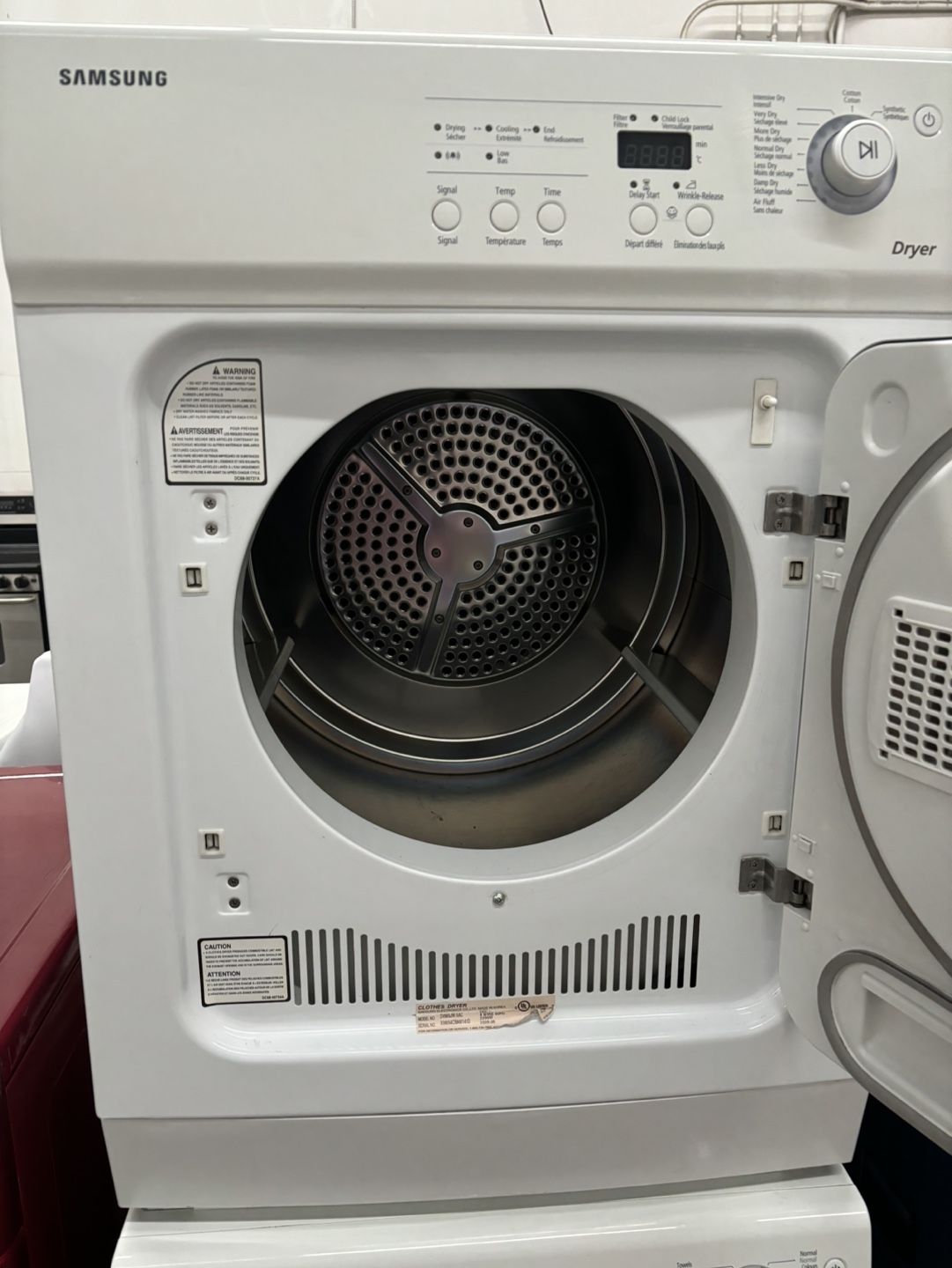 Samsung Stackable Washer and Dryer Set - photo 2