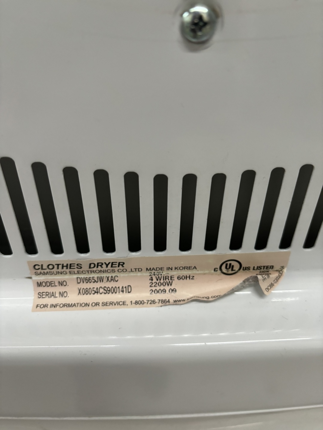Samsung Stackable Washer and Dryer Set - photo 5